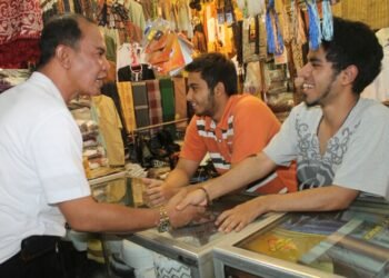 Said Abdullah Sapa Pedagang Kota Malang