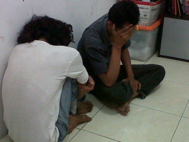 Polisi Ringkus Komplotan Pemeras Terminal Bungurasih