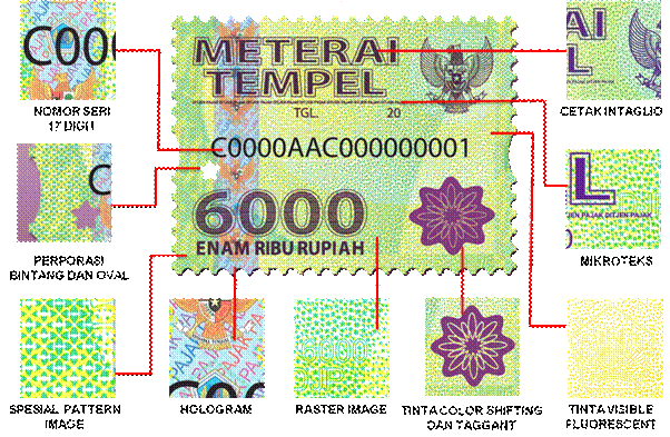 Ditjen Pajak Keluarkan Meterai Desain Tahun 2014