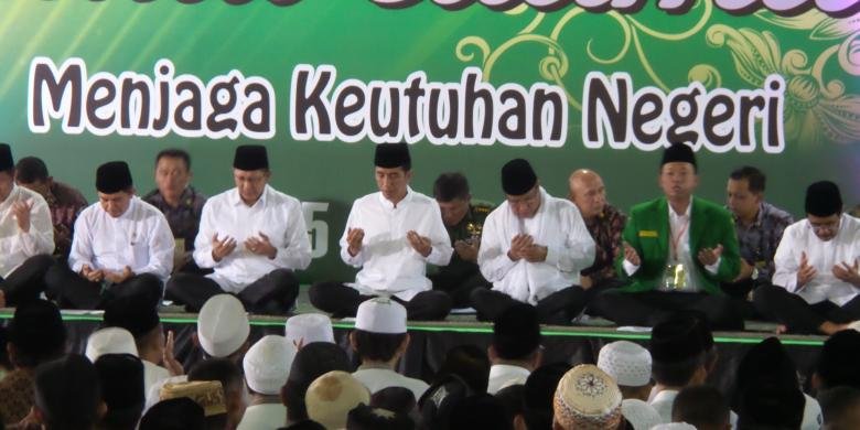 Presiden Jokowi Minta NU Bantu Pemerintah