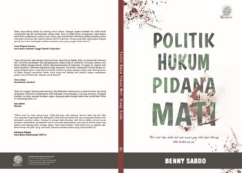Benny Sabdo Luncurkan Buku “Politik Hukum Pidana Mati”