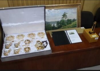 Presiden Serahkan Barang Pemberian Pengusaha Rusia ke KPK