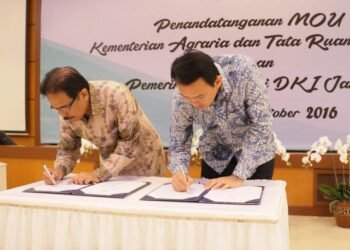 Kementerian ATR/BPN Teken MoU dengan Pemprov DKI Jakarta