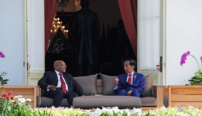 Presiden Jacob Zuma Undang Presiden Jokowi ke Afsel