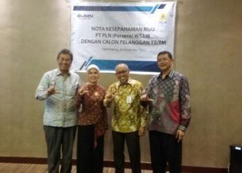 PLN Teken MoU Dengan Para Pengembang Kawasan