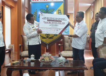 OJK-MES Sumbang Palu Rp 20,31 Miliar