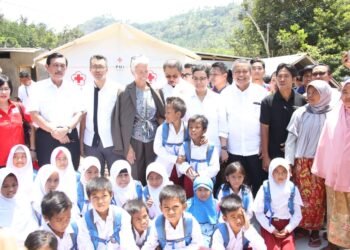 Bos IMF, Christine Lagarde Beri Sumbangan Untuk Lombok