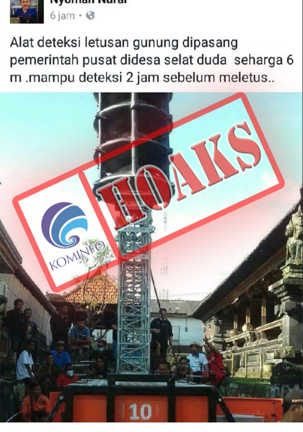 Ini 2 Hoaks Terbaru Paska  Tsunami Selat Sunda