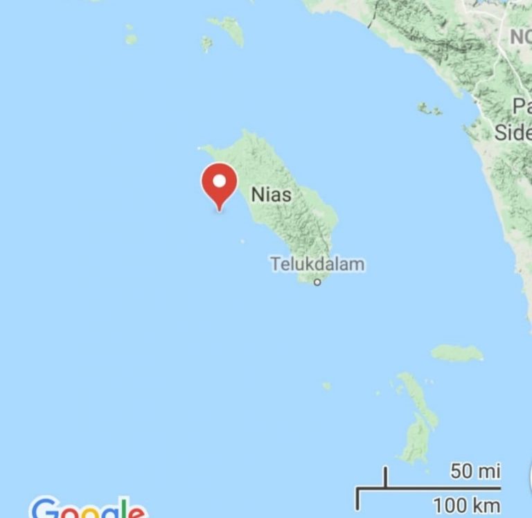 Gempa Bumi M5,2 di Barat Daya Nias Barat, Tidak Sebabkan ...