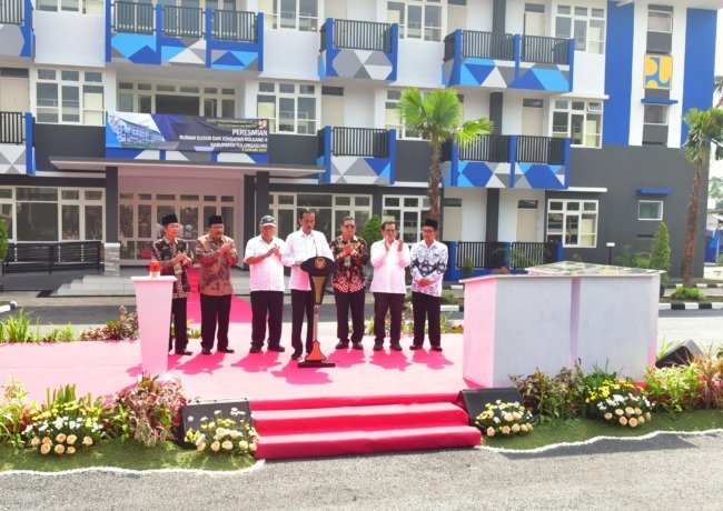 Jokowi: Tahun Ini, Pemerintah Bangun 300 Rumah Susun