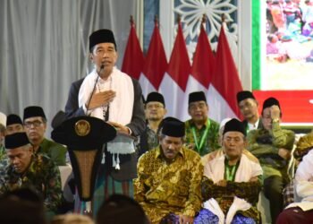 Jokowi Minta NU Ikut Merespon Isu Larangan Azan dan Perkawinan Sejenis