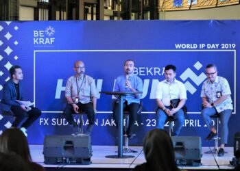 Seribu Peserta Kembali Ramaikan Bekraf HKI Run 2019