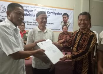 Ngopi Bareng Sekber Wartawan, DKUM Depok: Perlu Loyalitas Bersama Untuk Kembangkan  Koperasi