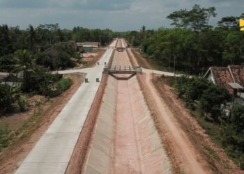 PUPR Bangun Irigasi Bahuga D.I Komering Rp 590,23 Miliar