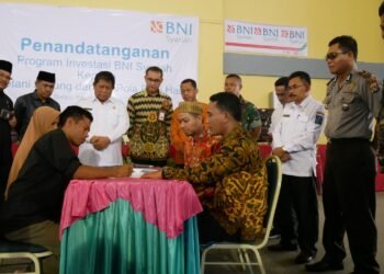 BNI Syariah Gelar Akad Massal Pembiayaan Mikro ke 100 Petani di Dompu