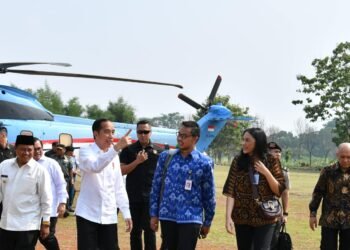 Presiden Jokowi Tinjau Pelabuhan Patimban di Subang