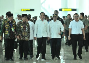 Presiden Resmikan  Terminal Baru Bandara International Syamsudin Noor