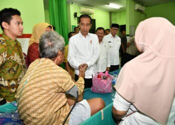 Presiden Sidak Layanan BPJS Kesehatan di RSUD Kota Cilegon