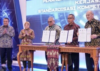 BI, Kemnaker dan BNSP Teken MoU Penguatan Kompetensi Pelaku SPPUR