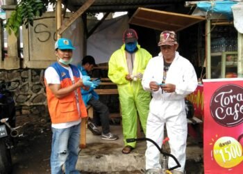 PETA KNPI Jadi Garda Terdepan Cegah Corona Di Kota Bekasi