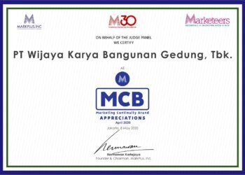 WEGE Raih Penghargaan  Marketing Continuity Brand