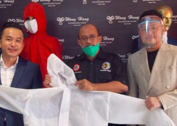 Wong Hang Tailor Salurkan APD Untuk Tenaga Medis dan Non Medis Melalui PDEI