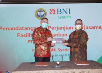 BNI Syariah Kelola Payroll Gaji Pegawai PT Pupuk Iskandar Muda