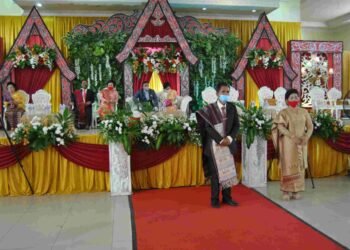 Graha Girsang Helat Simulasi Pernikahan Era New Normal