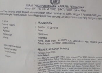 Tanda Tangan Mosi Penundaan Musda PG Dipalsukan