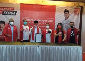 PSI Dukung Muhamad-Saraswati di Pilkada Tangsel