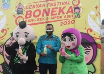 Gebyar Festival Boneka Bertema Maskot Bang Bek dan Mpo Asi Bakal Digelar