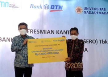BTN Bantu UGM Untuk Kegiatan Belajar Mengajar