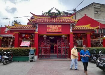 Vihara Boen Hay Bio Terapkan Prokes Ketat Saat Imlek