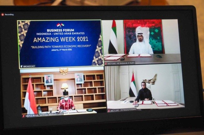 Indonesia-UEA Sepakat Kerja Sama di Bidang Ekonomi Kreatif