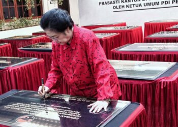 Megawati Resmikan 25 Kantor Baru PDI Perjuangan