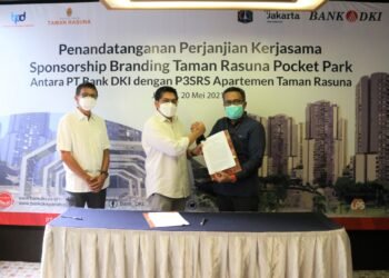 Dorong Transaksi Non Tunai, Bank DKI Rangkul Komunitas Apartemen Taman Rasuna
