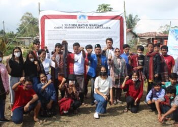 Warga Sihaporas Adakan Tradisi Adat Berdoa Agar Terhindar Virus Corona