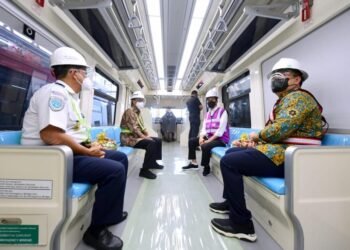 Rampung Tahun 2022, Presiden: Progres Pembangunan LRT Jabodebek Capai 84,7%