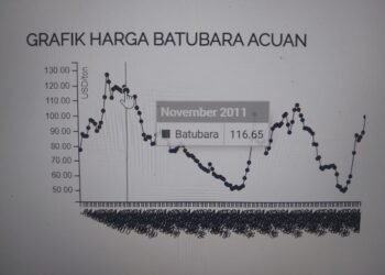 HBA Juli 115,35 per Ton, Tertinggi dalam 10 Tahun Terakhir