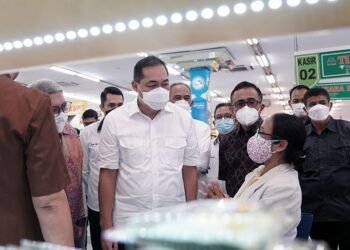 di Bali, dari 14 pusat perbelanjaan anggota APPBI, tingkat kepatuhan implementasi PeduliLindungi mencapai 81,71 persen.