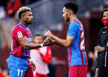 Pierre-Emerick Aubameyang dan Adama Traore Kembalikan Kejayaan Barcelona