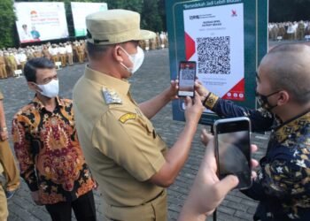 Layanan Digital Bank DKI Masuk Kantor Walikota Bekasi