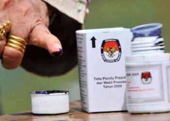 Ilustrasi tinta untuk pemilu/Foto : Kompas.com