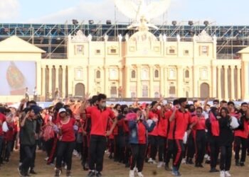 Pembukaan Pesparani II Disemarakkan 10 Ribu Penari Patajanggung