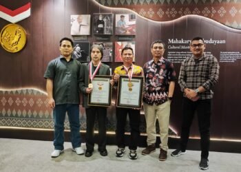 Ketua Umum dan Ketua Dewan Pakar PSP4 Pecahkan Rekor MURI