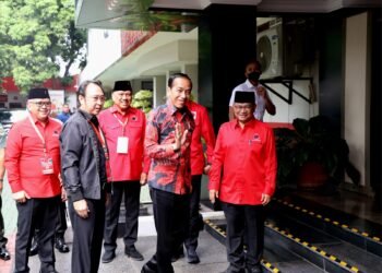 Bermakna, Senyum Presiden Jokowi di Rakernas III PDI Perjuangan