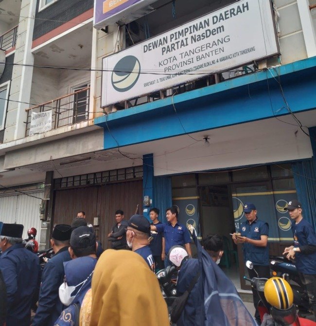 Ribuan Kader Nasdem Kota Tangerang Siap Menuju Senayan Sambut Deklarasi Anies Baswedan