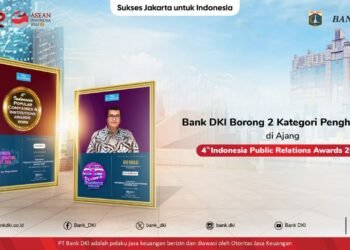 Bank DKI Borong 2 Kategori Penghargaan di Ajang 4th Indonesia Public Relations Awards 2023