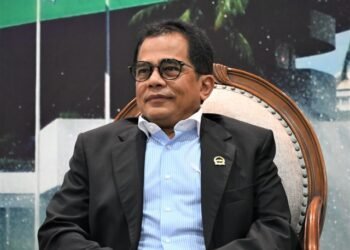 Sekjen DPR RI Indra Iskandar saat diskusi berthema "DPR Mengawal Demokrasi Menuju Indonesia Maju" di Jakarta, Jumat (25/8/2023)