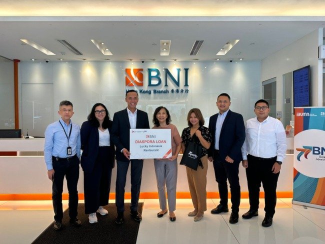 Diaspora Loan BNI Bantu Restoran Lucky Indonesia Perluas Pasar di Hong Kong